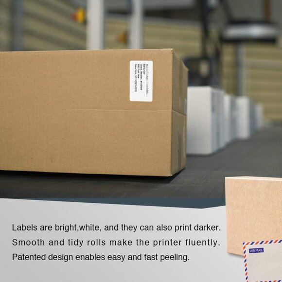 Betckey Multipurpose Barcode 2-1/4" x 1-1/4" Removable, Compatible DYMO 30334 - Picture 10 of 10